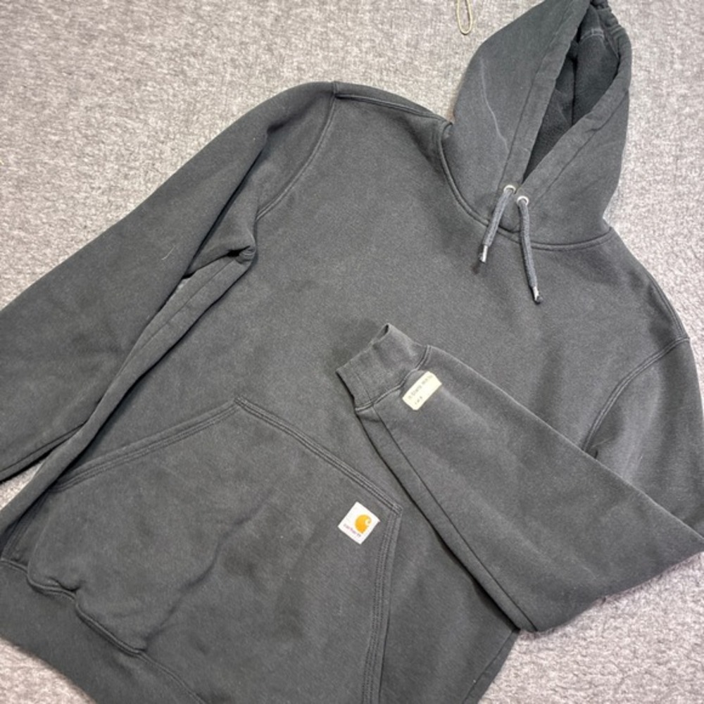 Rare Carhartt K121 Tastemade Hoodie‎ Men Medium Black Pullover 1 of 8